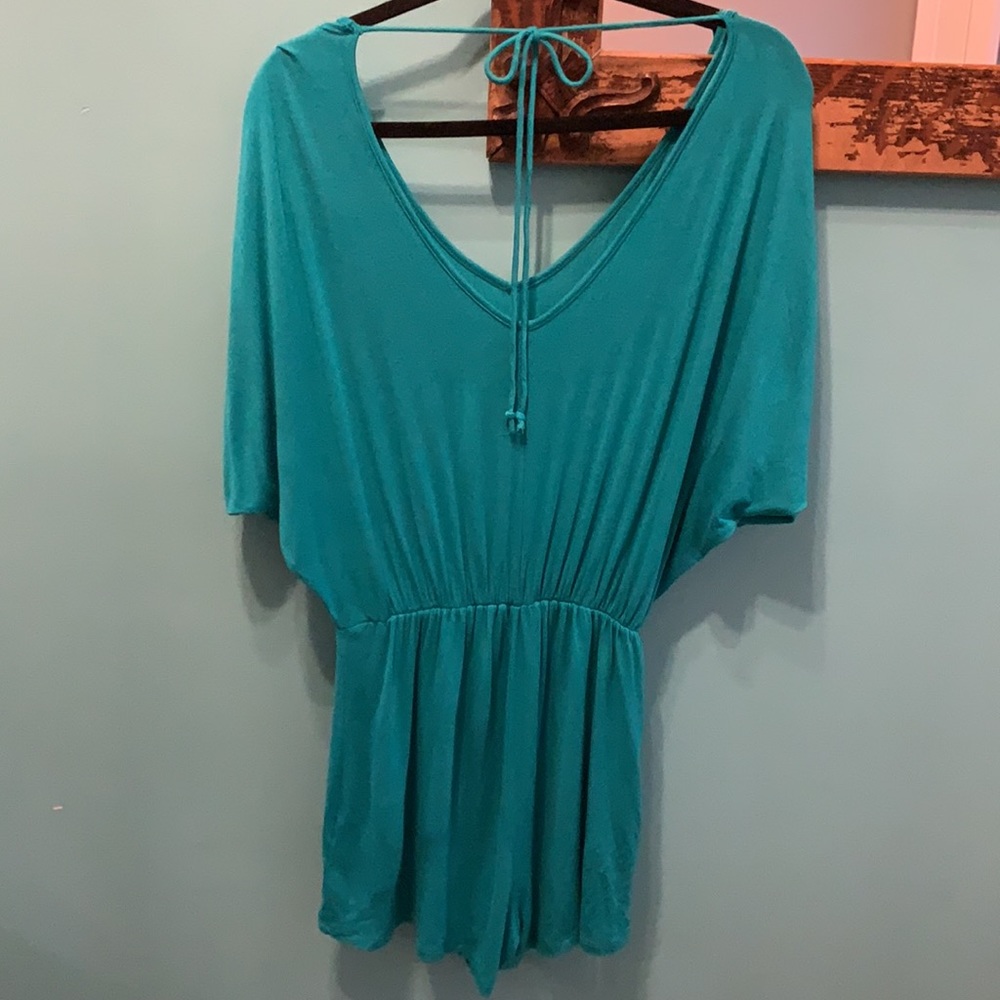 Free w Any Purchase Color Threads Romper - Picture 5 of 6